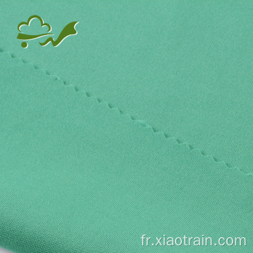 Tissu interlock en polyester spandex à double tricot